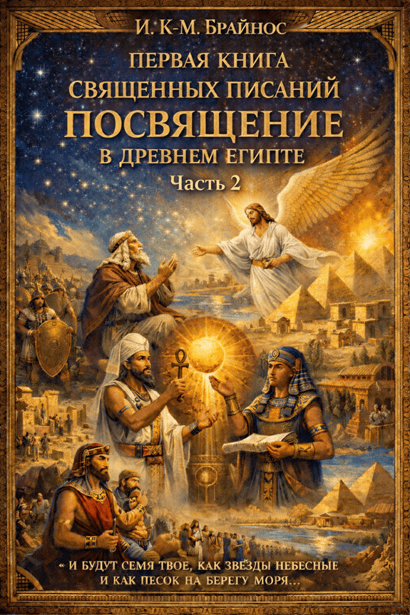 Брайнос И. К-М. Первая книга Священных Писаний «Посвящение в Древнем Египте». Часть 2. Всего частей 2. 