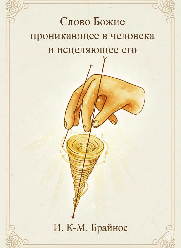 Слово Божие проникающее в человека и исцеляющего его